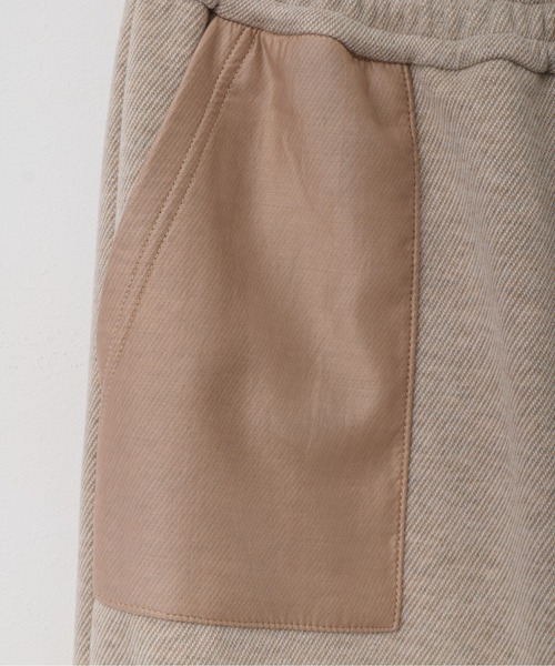 Muel Chic（ミュエルシック）の「Nicosia skirt   ニコシアスカート（スカート・レディース・ベージュ/ダークブラック/オフホワイト・FREE）」の8枚目の写真