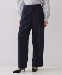 OPAQUE.CLIP（オペークドットクリップ）の「≪通勤・セレモニーセットアップ対応≫ ワイドパンツダブルクロス【洗濯機OK】（その他パンツ）」