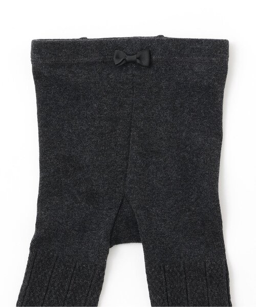 petit main（プティマイン）の「ジャガードタイツ（ベビーシューズ/ベビーソックス・キッズ・アイボリー/トップグレー/チャコール・110cm/100cm/80ｃｍ/70cm/90cm）」の6枚目の写真