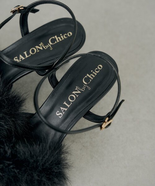 Chico(チコ)の「【SALON by Chico】ファーデザインパンプス(パンプス・レディース・ブラック/アイボリー・SMALL/MEDIUM/LARGE)」の5枚目の写真