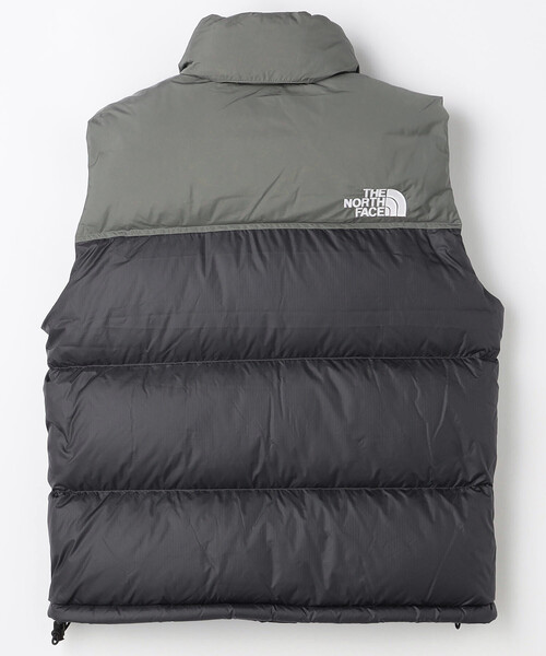 THE NORTH FACE（ザノースフェイス）の「THE NORTH FACE/ザ・ノース・フェイス NUPTSE VEST/ヌプシベスト(限定展開)（ダウンベスト・メンズ・チャコールグレー/ブラック・MEDIUM/X-LARGE/LARGE）」の3枚目の写真