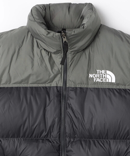 THE NORTH FACE（ザノースフェイス）の「THE NORTH FACE/ザ・ノース・フェイス NUPTSE VEST/ヌプシベスト(限定展開)（ダウンベスト・メンズ・チャコールグレー/ブラック・MEDIUM/X-LARGE/LARGE）」の4枚目の写真