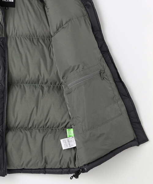 THE NORTH FACE（ザノースフェイス）の「THE NORTH FACE/ザ・ノース・フェイス NUPTSE VEST/ヌプシベスト(限定展開)（ダウンベスト・メンズ・チャコールグレー/ブラック・MEDIUM/X-LARGE/LARGE）」の11枚目の写真