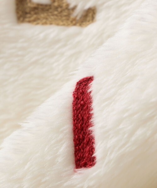 SHIPS Colors(シップス カラーズ)の「SHIPS Colors: 90~140cm /〈洗濯機可能〉 ロゴ刺繍 ボア スウェット◇(スウェット・キッズ・オフホワイト/ラベンダー・90/100/110/120/130/140)」の8枚目の写真
