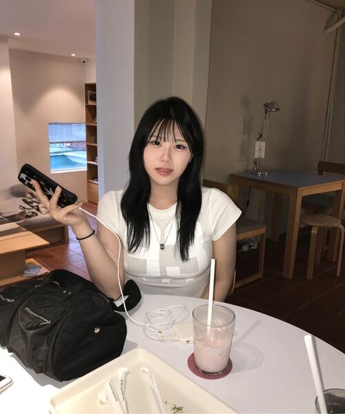 PARTIMENTO WOMEN(パルティメントウィメン)の「93 チャオ プリンテッド ショートスリーブTシャツ_ホワイト(Tシャツ/カットソー・レディース・ホワイト・SMALL/MEDIUM)」の14枚目の写真