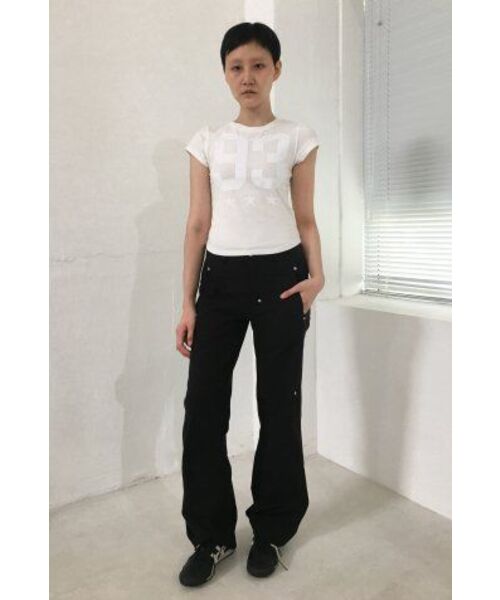 PARTIMENTO WOMEN(パルティメントウィメン)の「93 チャオ プリンテッド ショートスリーブTシャツ_ホワイト(Tシャツ/カットソー・レディース・ホワイト・SMALL/MEDIUM)」の22枚目の写真