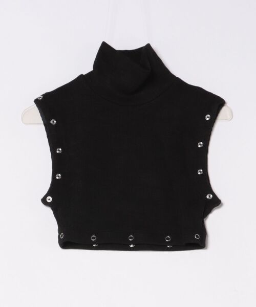 Cielo（シエロ）の「【Cielo/シエロ】2way lib onepiece / 2way リブワンピース（ワンピース・レディース・ブラック/ベージュ・FREE）」の4枚目の写真