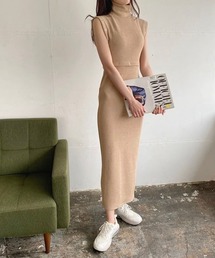 Cielo（シエロ）の「【Cielo/シエロ】2way lib onepiece / 2way リブワンピース（ワンピース）」