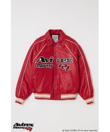 AVIREX LEATHER VARSITY ジャケット