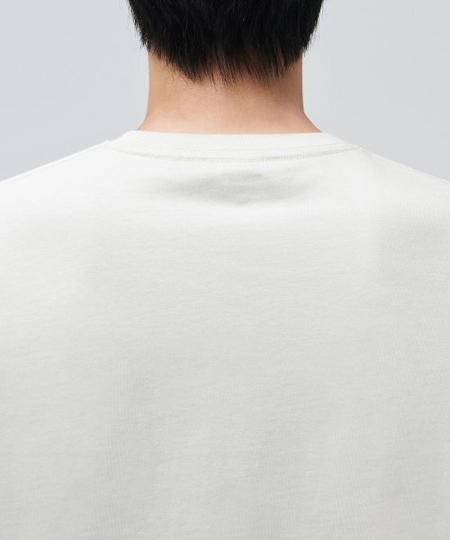 MUSINSA STANDARD（ムシンサスタンダード）の「ベーシック長袖Tシャツ [ダスティクリーム]（Tシャツ/カットソー・メンズ・その他・LARGE/X-LARGE/XX-LARGE/XXX-LARGE/SMALL/MEDIUM）」の4枚目の写真