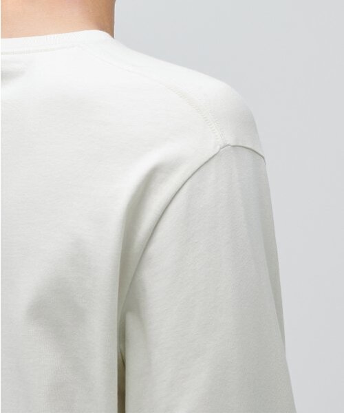 MUSINSA STANDARD（ムシンサスタンダード）の「ベーシック長袖Tシャツ [ダスティクリーム]（Tシャツ/カットソー・メンズ・その他・LARGE/X-LARGE/XX-LARGE/XXX-LARGE/SMALL/MEDIUM）」の5枚目の写真