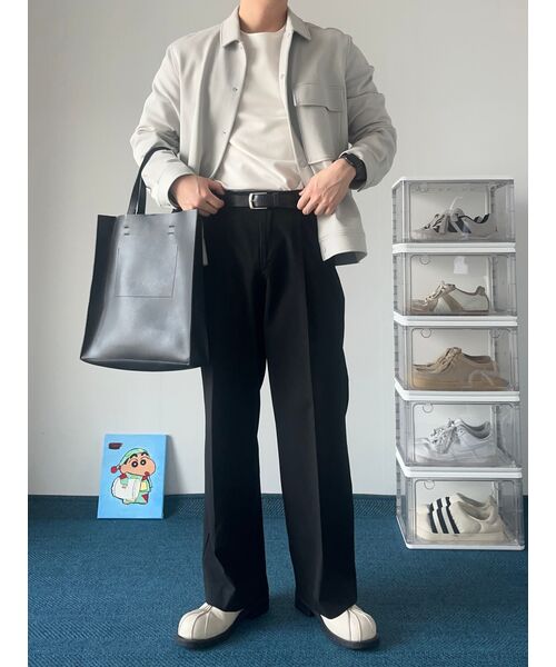 MUSINSA STANDARD（ムシンサスタンダード）の「ベーシック長袖Tシャツ [ダスティクリーム]（Tシャツ/カットソー・メンズ・その他・LARGE/X-LARGE/XX-LARGE/XXX-LARGE/SMALL/MEDIUM）」の8枚目の写真