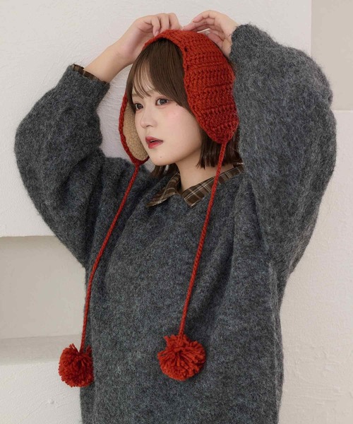 kutirlune／手編み風イヤーマフ（イヤーマフ）｜kutir（クティール）の