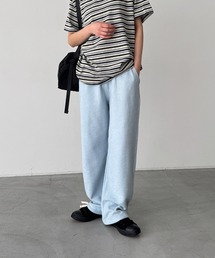 CANAL JEAN | HARING　裏使い刺繍ジョガーパンツ(スウェットパンツ)