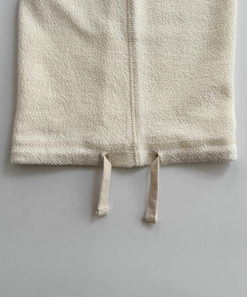 CANAL JEAN(キャナルジーン)の「HARING 裏使い刺繍ジョガーパンツ(スウェットパンツ・レディース・クリーム/ネイビー・ONE SIZE)」の16枚目の写真