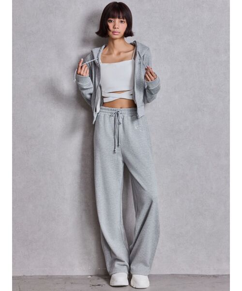 GYDA(ジェイダ)の「【WEB限定!!】CROSS POINTウエストクロスビスチェ(キャミソール・レディース・オフホワイト/ブラック・FREE)」の7枚目の写真