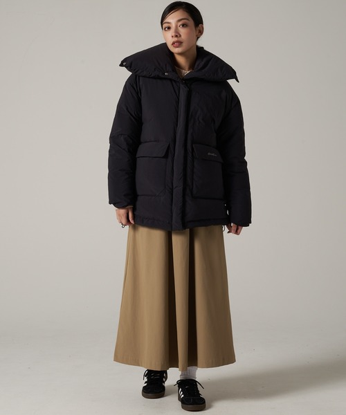 Eddie Bauer（エディーバウアー）の「パフィーネック ダウンジャケット（ダウンジャケット/コート・レディース・オフホワイト/ブラック・M/S/XL/L）」の11枚目の写真