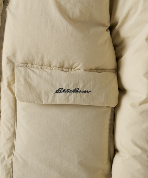 Eddie Bauer（エディーバウアー）の「パフィーネック ダウンジャケット（ダウンジャケット/コート・レディース・オフホワイト/ブラック・M/S/XL/L）」の17枚目の写真