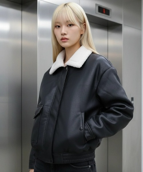 A'GEM/9 × .kom 『.KOMZ/ドットケーオーエムゼット』 Boa Collar Fake