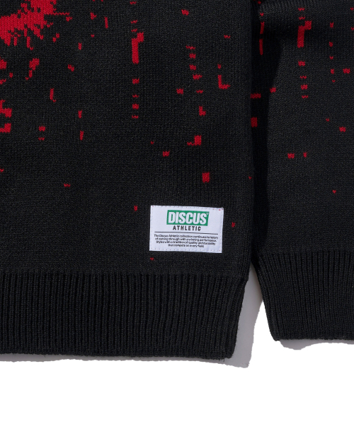 DISCUS ATHLETIC(ディスカス アスレチック)の「デッドプールニットセーター ブラック(ニット/セーター・レディース・その他・LARGE/X-LARGE)」の4枚目の写真