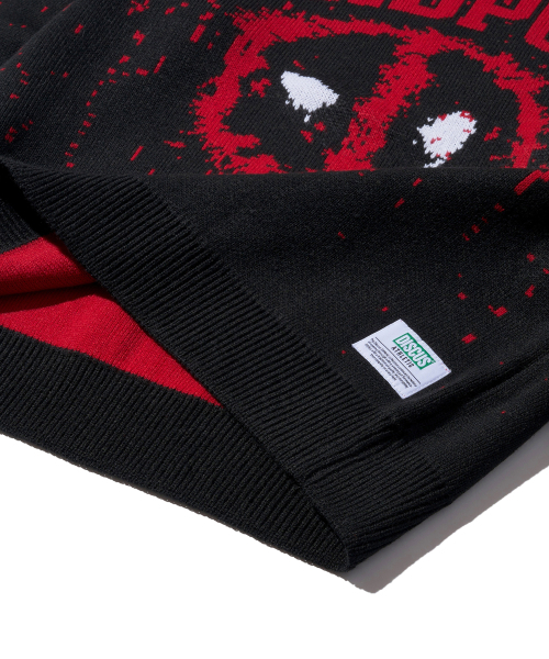 DISCUS ATHLETIC(ディスカス アスレチック)の「デッドプールニットセーター ブラック(ニット/セーター・レディース・その他・LARGE/X-LARGE)」の5枚目の写真