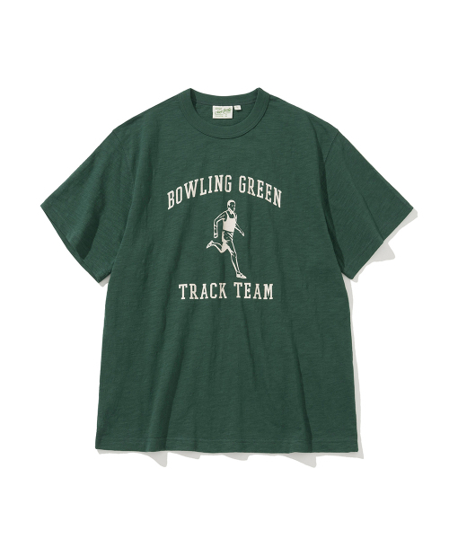 UNIFORM BRIDGE(ユニフォームブリッジ)の「bowling green slub s/s tee green(Tシャツ/カットソー・メンズ・その他・SMALL/MEDIUM/LARGE/X-LARGE)」の1枚目の写真