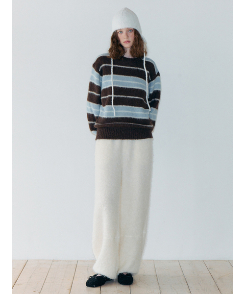 ETMON（エトモン）の「Fur Banding Pants, Ivory（その他パンツ・レディース・その他・F）」の5枚目の写真