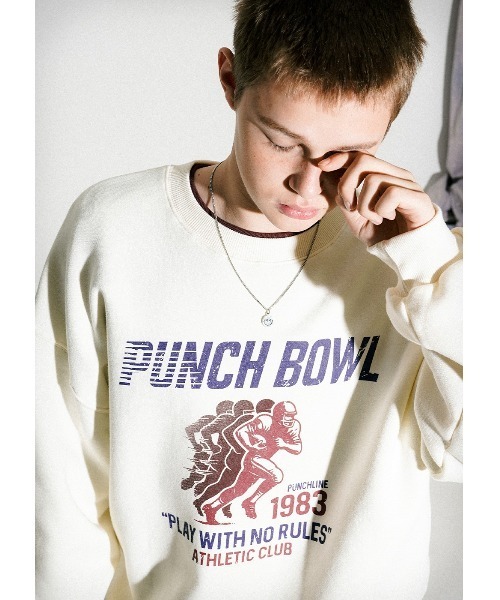 NO NEED（ノーニード）の「【PUNCHLINE】Punchball Sweatshirt/JUMT9210（スウェット・メンズ・ネイビー/クリーム/グレー・LL/L/M/3L）」の12枚目の写真