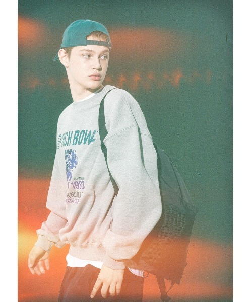 NO NEED（ノーニード）の「【PUNCHLINE】Punchball Sweatshirt/JUMT9210（スウェット・メンズ・ネイビー/クリーム/グレー・LL/L/M/3L）」の18枚目の写真