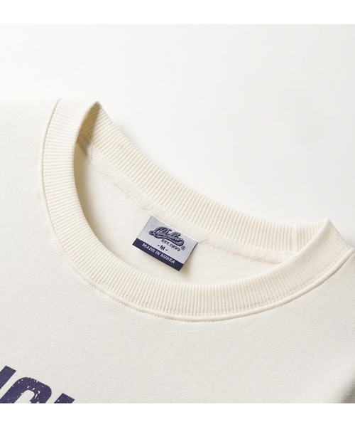 NO NEED（ノーニード）の「【PUNCHLINE】Punchball Sweatshirt/JUMT9210（スウェット・メンズ・ネイビー/クリーム/グレー・LL/L/M/3L）」の5枚目の写真