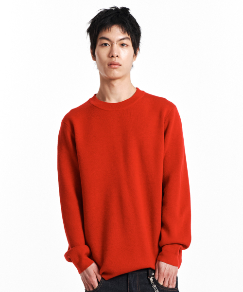 KICHUL(キチョル)の「Eclipse Reversible Knit (Red)(ニット/セーター・メンズ・その他・SMALL/MEDIUM/LARGE)」の3枚目の写真
