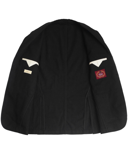 sortie（ソルティ）の「408 Linen Washed Jacket (Black)（テーラードジャケット・メンズ・その他・MEDIUM/X-LARGE/LARGE）」の3枚目の写真