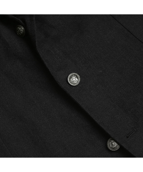 sortie（ソルティ）の「408 Linen Washed Jacket (Black)（テーラードジャケット・メンズ・その他・MEDIUM/X-LARGE/LARGE）」の6枚目の写真