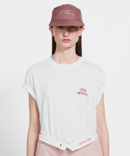 MENASOO（ミナス）の「Twist Track T Shirt_White（Tシャツ/カットソー・レディース・ホワイト・1/2/3）」の14枚目の写真