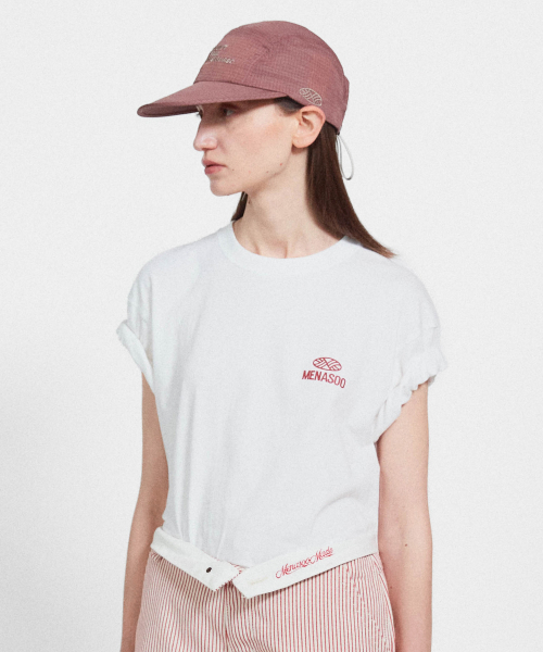 MENASOO（ミナス）の「Twist Track T Shirt_White（Tシャツ/カットソー・レディース・ホワイト・1/2/3）」の11枚目の写真