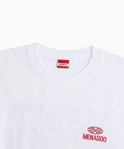 MENASOO（ミナス）の「Twist Track T Shirt_White（Tシャツ/カットソー・レディース・ホワイト・1/2/3）」の3枚目の写真