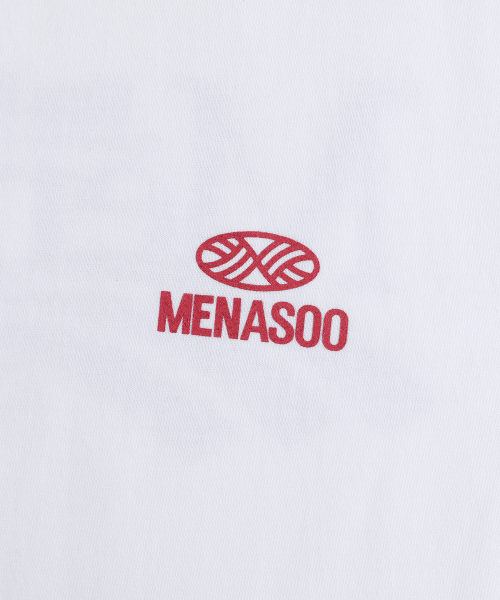 MENASOO（ミナス）の「Twist Track T Shirt_White（Tシャツ/カットソー・レディース・ホワイト・1/2/3）」の4枚目の写真