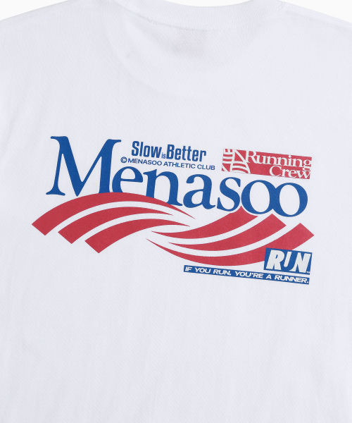MENASOO（ミナス）の「Twist Track T Shirt_White（Tシャツ/カットソー・レディース・ホワイト・1/2/3）」の5枚目の写真