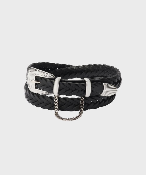 Jieda(ジエダ)の「JIEDA / ジエダ WESTERN BELT(ベルト・メンズ・ブラック・FREE)」の1枚目の写真