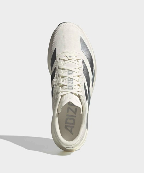 adidas（アディダス）の「アディゼロ EVO SL ウーブン / Adizero EVO SL WOVEN / ランニングシューズ / アディダス adidas（スニーカー・メンズ・ブルー/ホワイト×ブラック/ブラック/ブラック系その他/ホワイト×シルバー・29.0cm/28.5cm/28.0cm/27.5cm/27.0cm/26.5cm/26.0cm/25.5cm/25.0cm/24.5cm）」の14枚目の写真