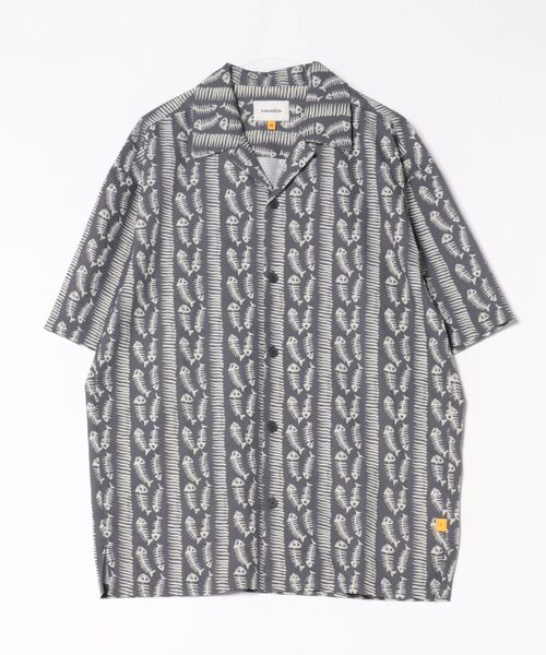 TCSS(ティーシーエスエス)の「SS SHIRT/TCSS/ティーシーエスエス レトロフラワー オープンカラーシャツ 半袖 開襟シャツ アロハシャツ 総柄 ヴィンテージ サーフ リゾート(シャツ/ブラウス・メンズ・ブラウン/グレー/グリーン・LARGE/X-LARGE/MEDIUM)」の5枚目の写真