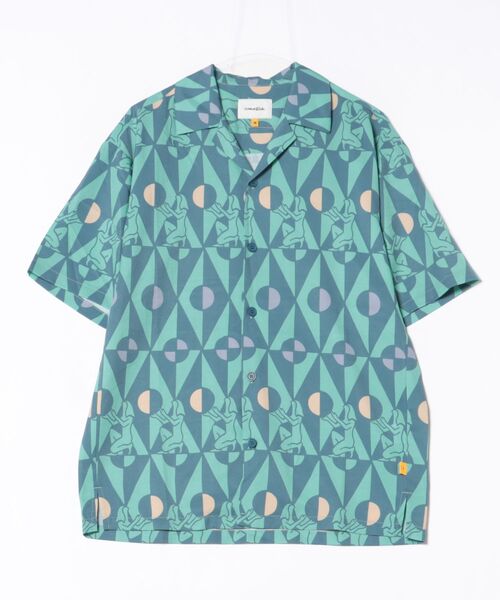 TCSS(ティーシーエスエス)の「SS SHIRT/TCSS/ティーシーエスエス レトロフラワー オープンカラーシャツ 半袖 開襟シャツ アロハシャツ 総柄 ヴィンテージ サーフ リゾート(シャツ/ブラウス・メンズ・ブラウン/グレー/グリーン・LARGE/X-LARGE/MEDIUM)」の7枚目の写真
