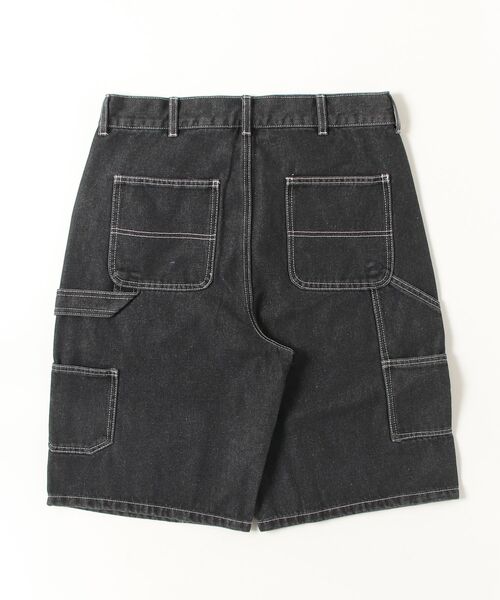 MAISON CLUB(メゾンクラブ)の「【MAISON CLUB】Double Knee Short Pants / デニムダブルニーショートパンツ ショーツ(デニムパンツ・メンズ・ブラック/サックスブルー/グレー/ネイビー・L/M)」の9枚目の写真