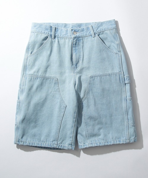 MAISON CLUB(メゾンクラブ)の「【MAISON CLUB】Double Knee Short Pants / デニムダブルニーショートパンツ ショーツ(デニムパンツ・メンズ・ブラック/サックスブルー/グレー/ネイビー・L/M)」の15枚目の写真