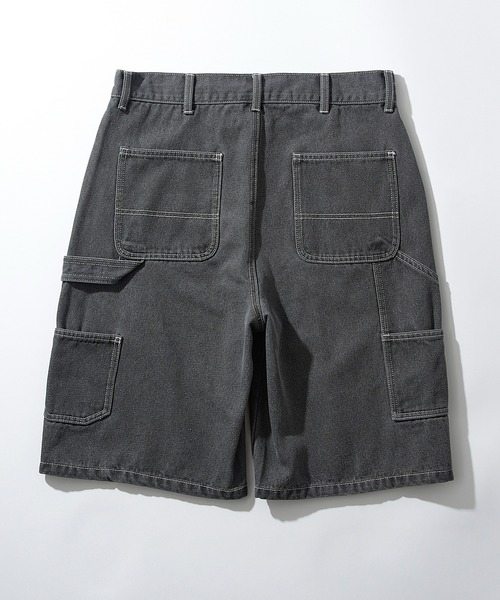 MAISON CLUB(メゾンクラブ)の「【MAISON CLUB】Double Knee Short Pants / デニムダブルニーショートパンツ ショーツ(デニムパンツ・メンズ・ブラック/サックスブルー/グレー/ネイビー・L/M)」の14枚目の写真