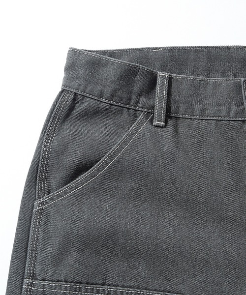 MAISON CLUB(メゾンクラブ)の「【MAISON CLUB】Double Knee Short Pants / デニムダブルニーショートパンツ ショーツ(デニムパンツ・メンズ・ブラック/サックスブルー/グレー/ネイビー・L/M)」の11枚目の写真