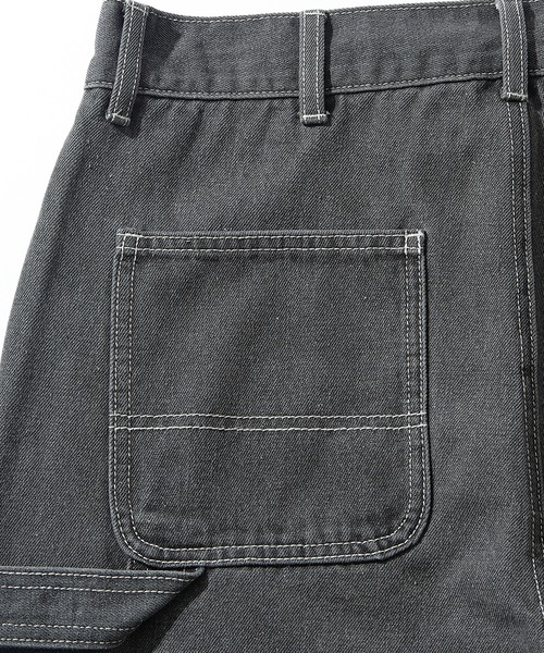 MAISON CLUB(メゾンクラブ)の「【MAISON CLUB】Double Knee Short Pants / デニムダブルニーショートパンツ ショーツ(デニムパンツ・メンズ・ブラック/サックスブルー/グレー/ネイビー・L/M)」の10枚目の写真