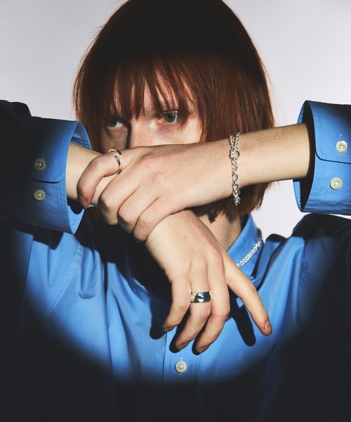 MAISON SPECIAL（メゾンスペシャル）の「《UNISEX》【Made In YAMANASHI Jewelry】〇□ Open Ring/山梨産〇□オープンリング【MAISON SPECIAL/メゾンスペシャル】（リング・メンズ・シルバー・FREE）」の5枚目の写真