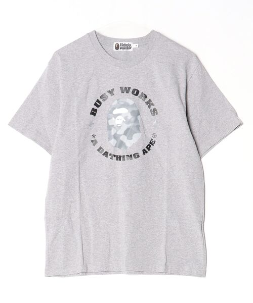 APE エイプ ポロシャツ 古着 グレー 迷彩 レア 中古・古着通販】A BATHING APE (ア ベイシング エイプ) ポロシャツ