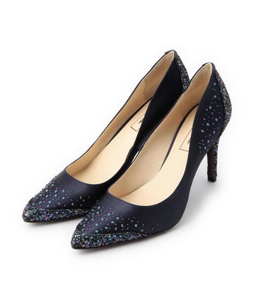 ODETTE E ODILE(オデットエオディール)の「OIT スパークリング パンプス90(パンプス・レディース・オリーブ/ネイビー・22.5cm/23.5cm/23cm/22cm/24cm/24.5cm)」の2枚目の写真